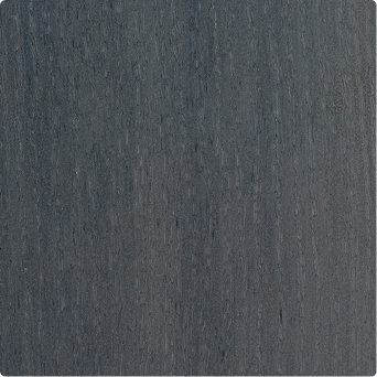 TruNorth Clubhouse Ultra PVC decking swatch in Ironwood colour with deep charcoal wood-look texture and low-maintenance finish