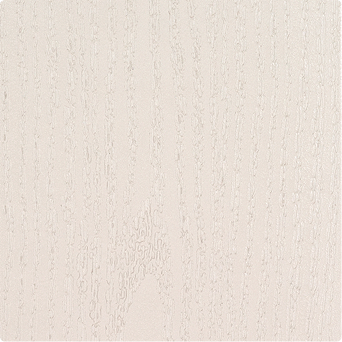 TruNorth Clubhouse Ultra PVC decking swatch in Sandstone colour with light beige wood-look texture and low-maintenance finish