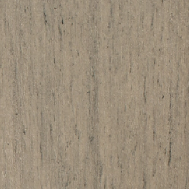 Échantillon de couleur de terrasse en PVC TruNorth Clubhouse Aurora Timberwolf — apparence bois gris-brun patiné