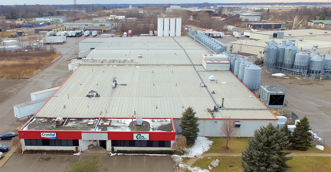 EPL Plastics recycling facility beside TruNorth manufacturing plant in Canada