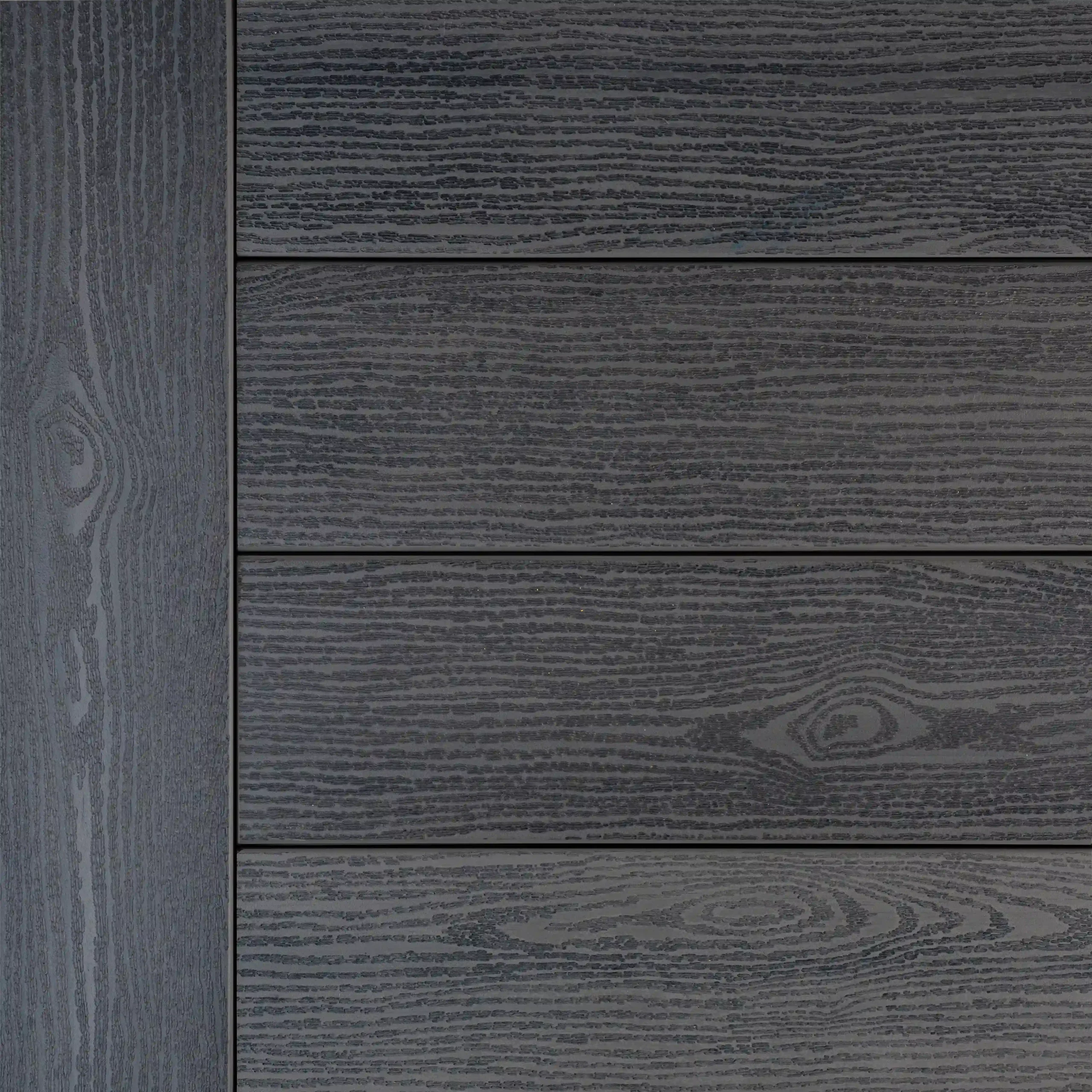 TruNorth Clubhouse Ultra Ironwood composite decking colour swatch featuring a deep brown wood-look decking finish.