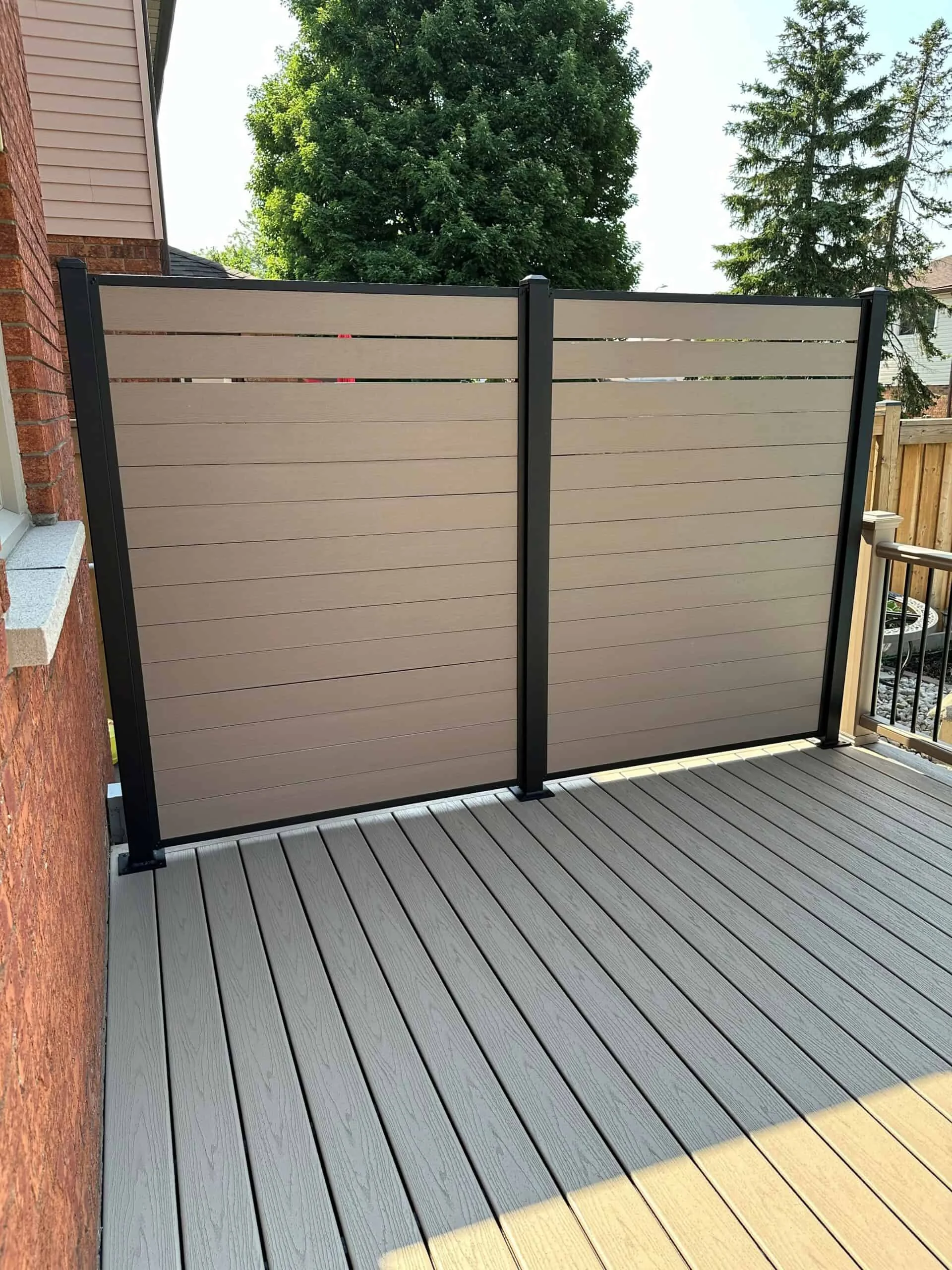 TruNorth Composite Sand deck installation photo