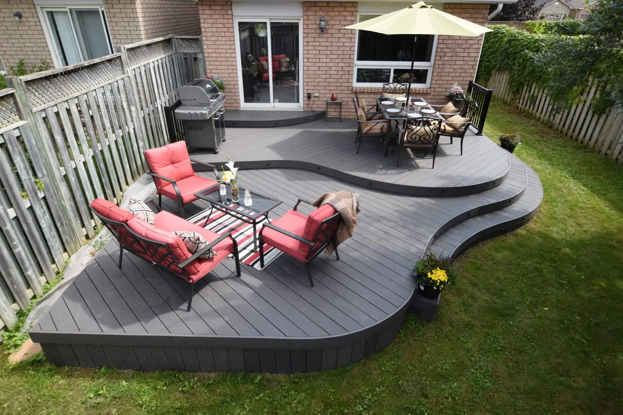 TruNorth Clubhouse Ironwood deck installation photo