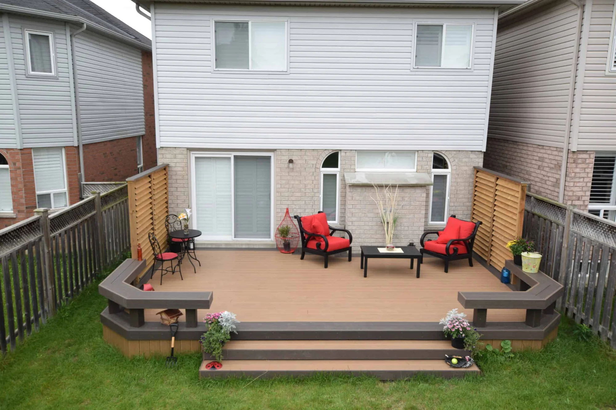 TruNorth Clubhouse Ipe deck installation photo