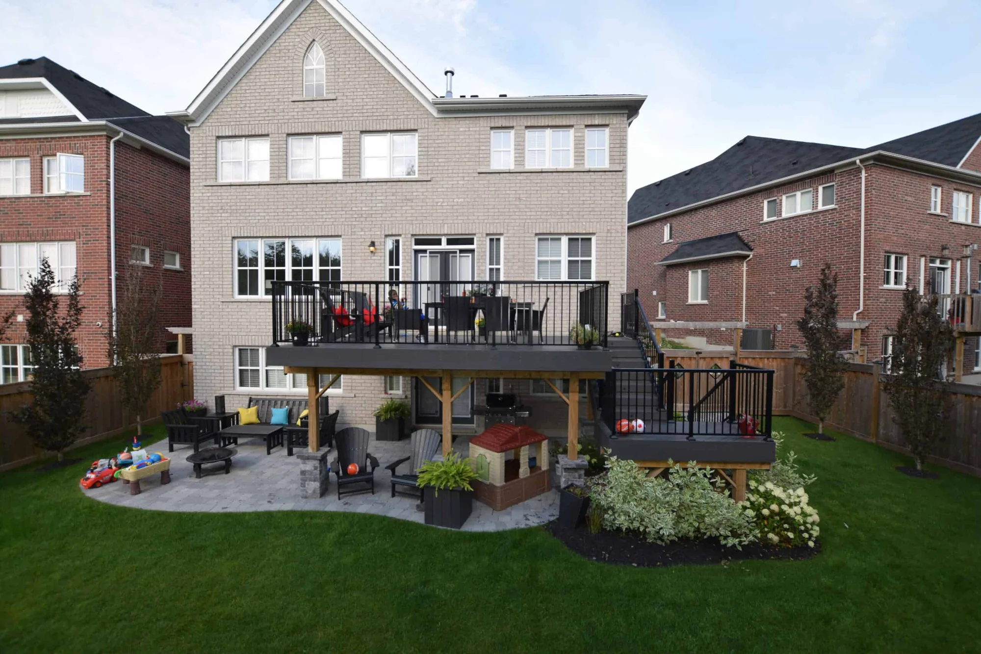 TruNorth Clubhouse Ironwood deck installation photo