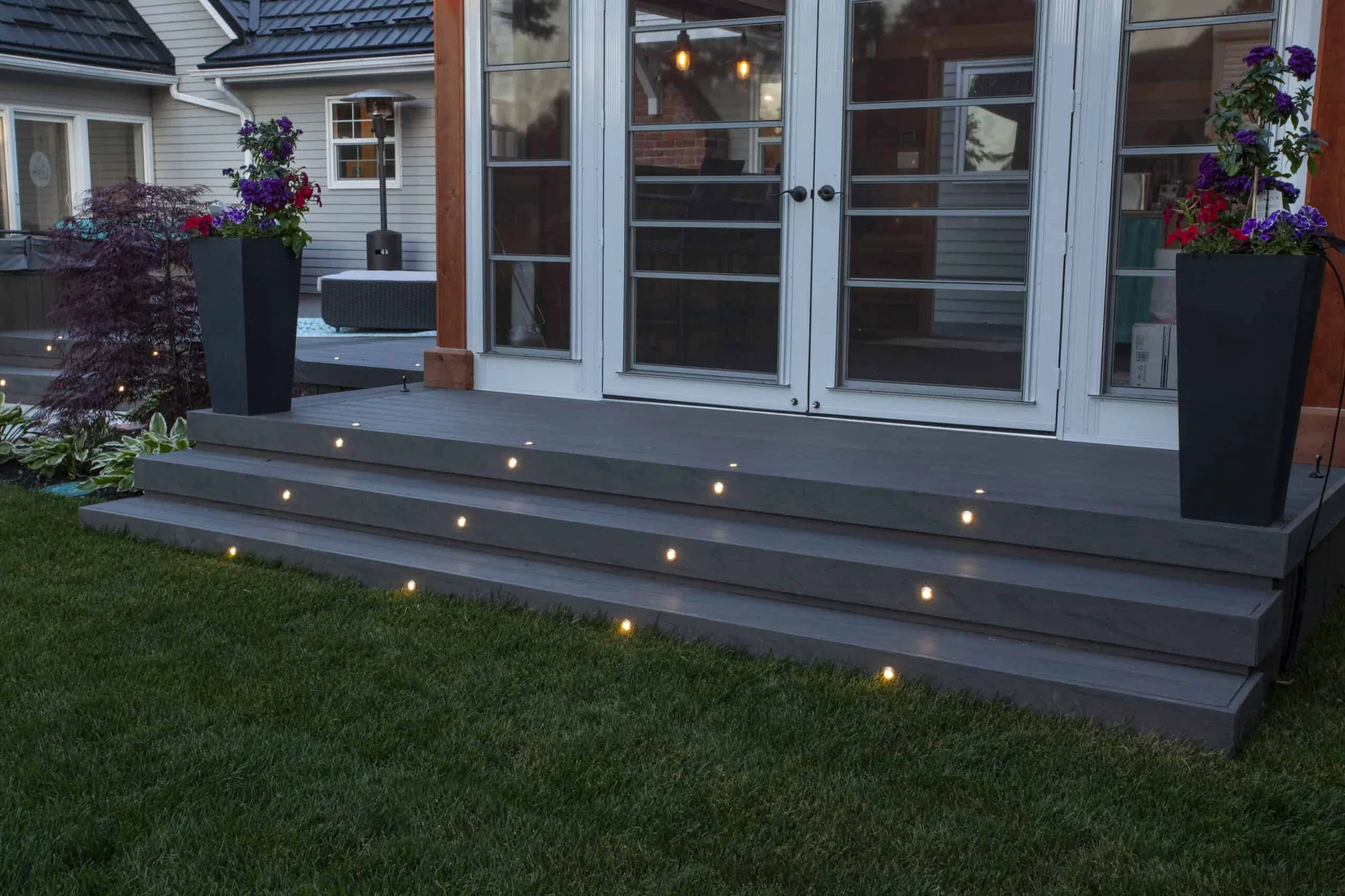 TruNorth Composite Ash Grey deck installation photo