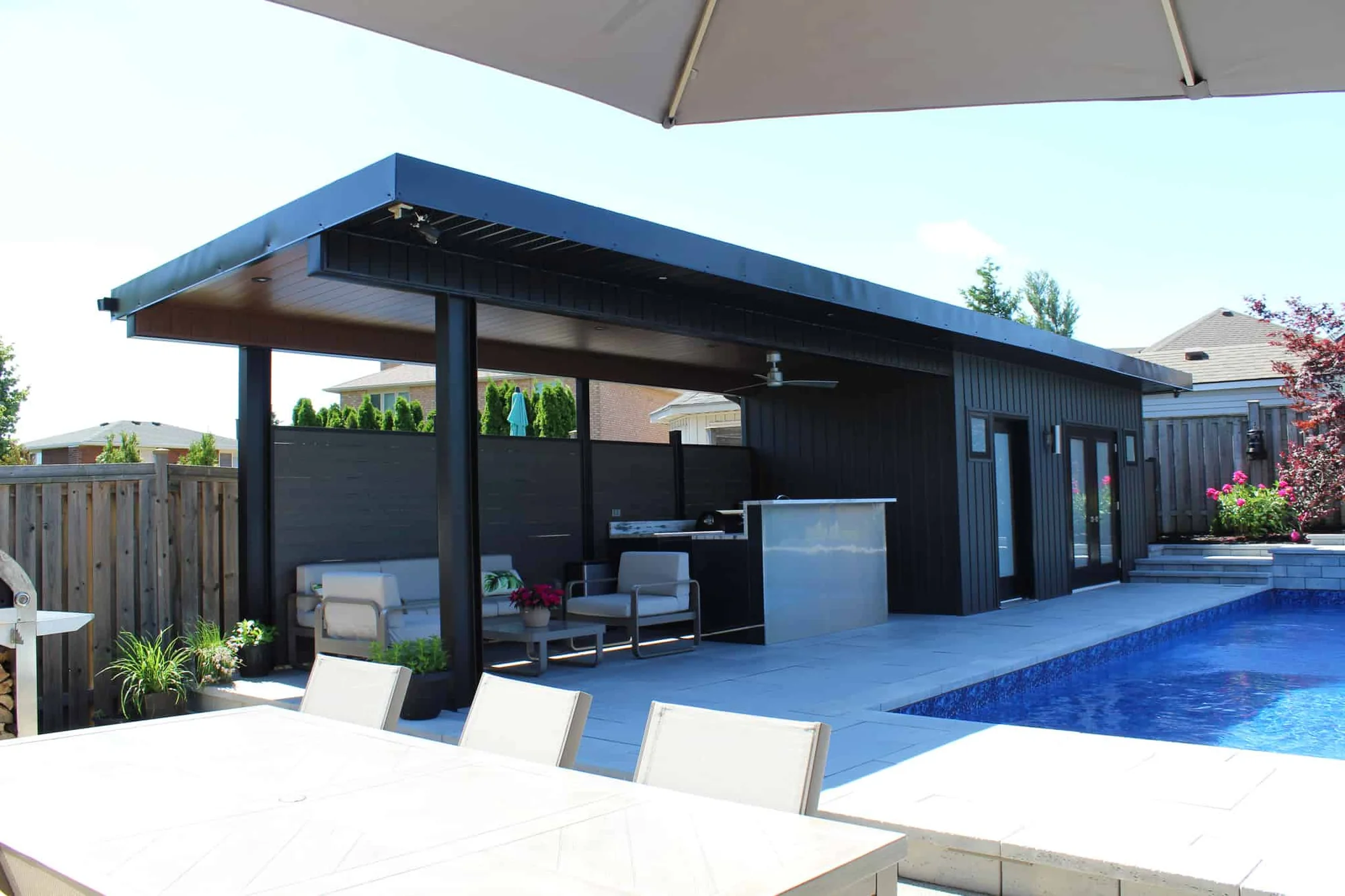 TruNorth Composite Ash Grey deck installation photo