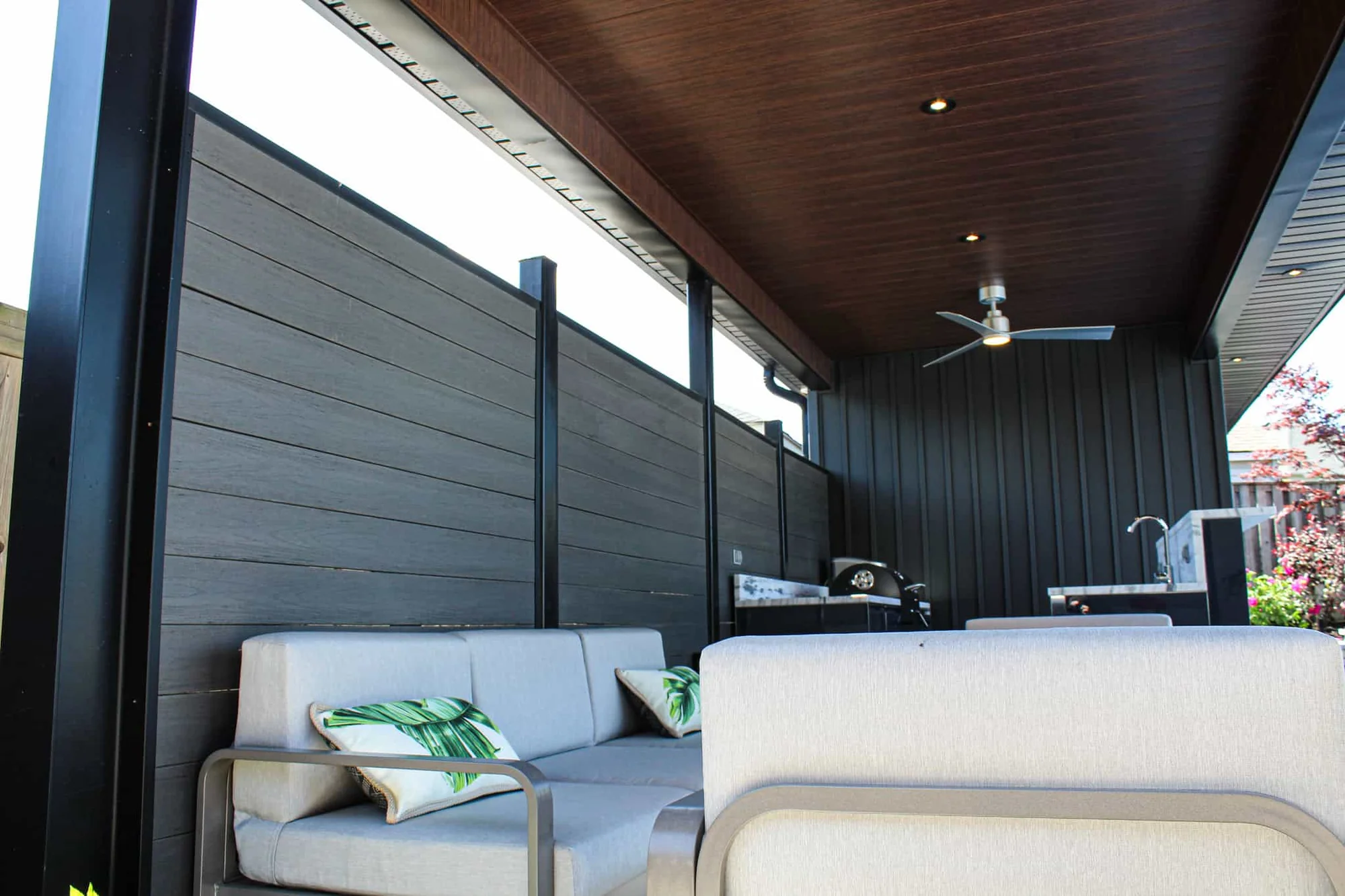 TruNorth Composite Ash Grey deck installation photo
