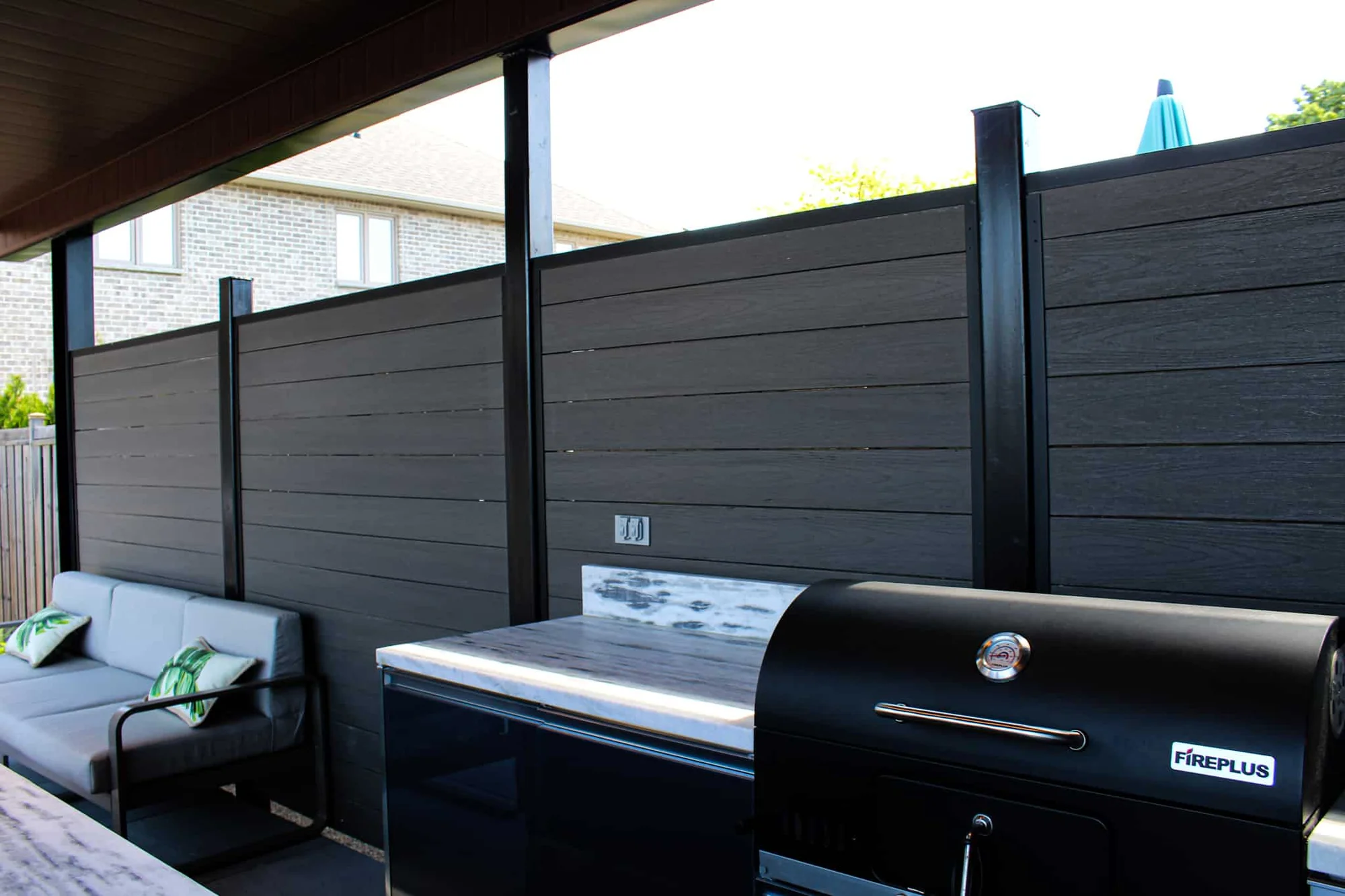 TruNorth Composite Ash Grey deck installation photo