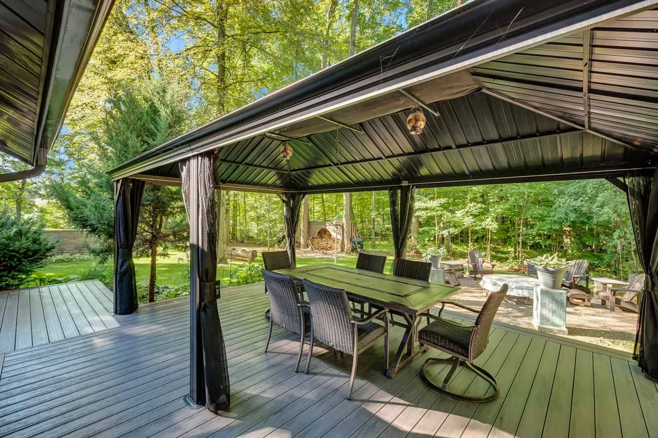 TruNorth Composite Ash Grey deck installation photo
