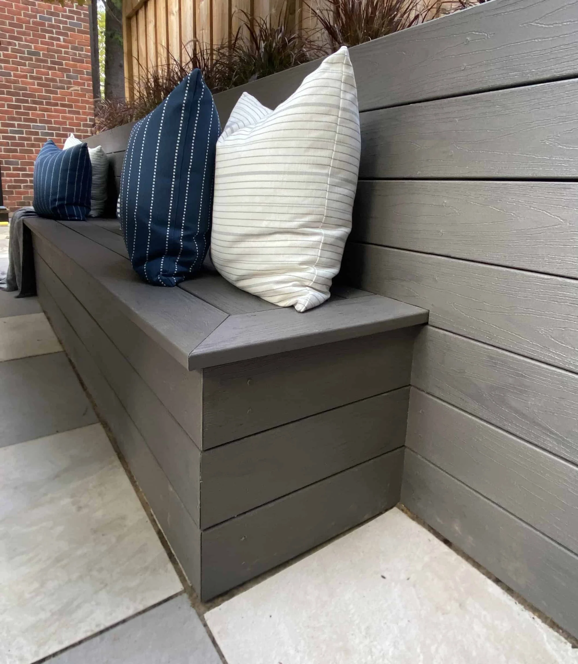 TruNorth Composite Ash Grey deck installation photo