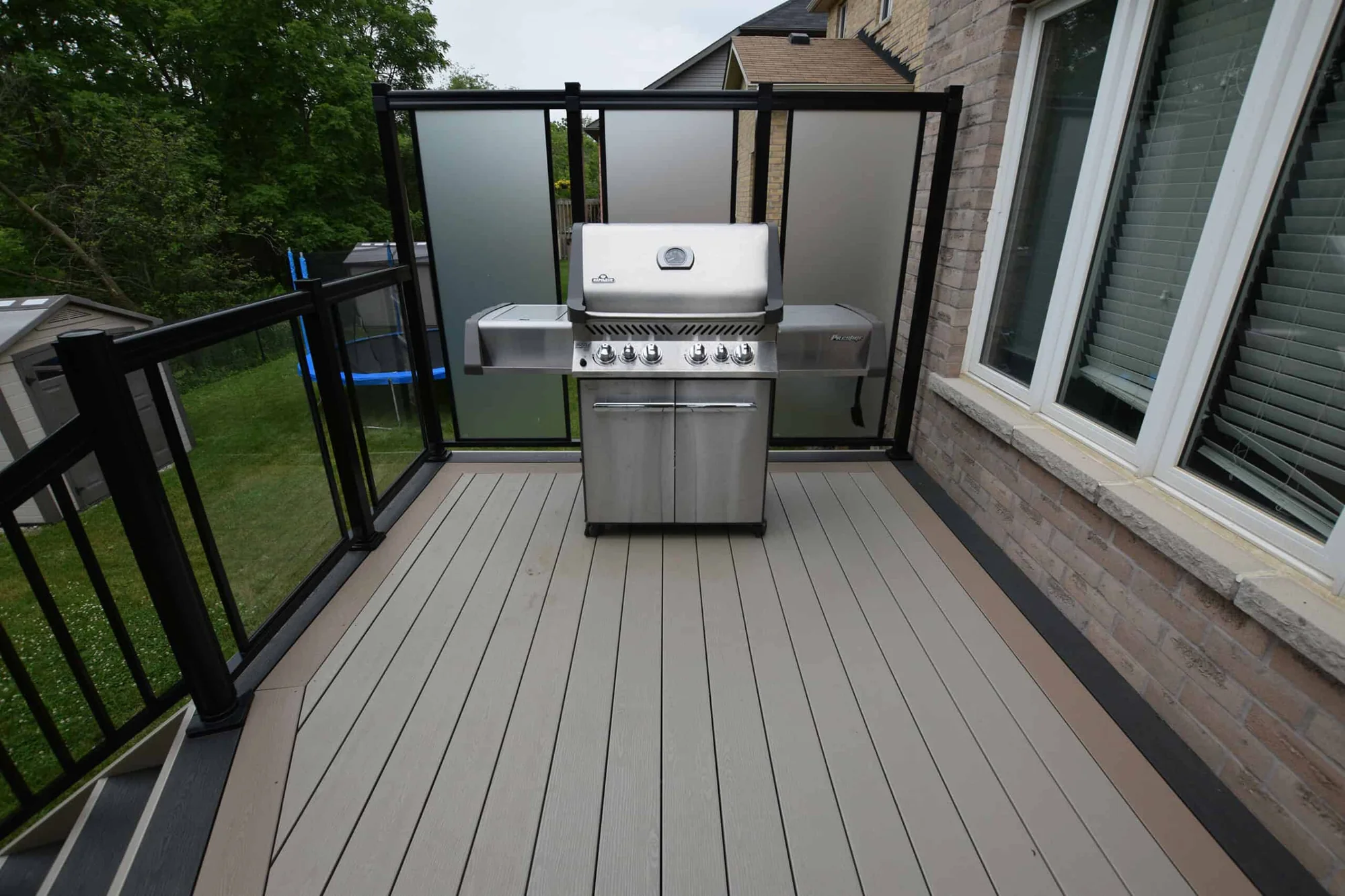 TruNorth Clubhouse Clay deck installation photo