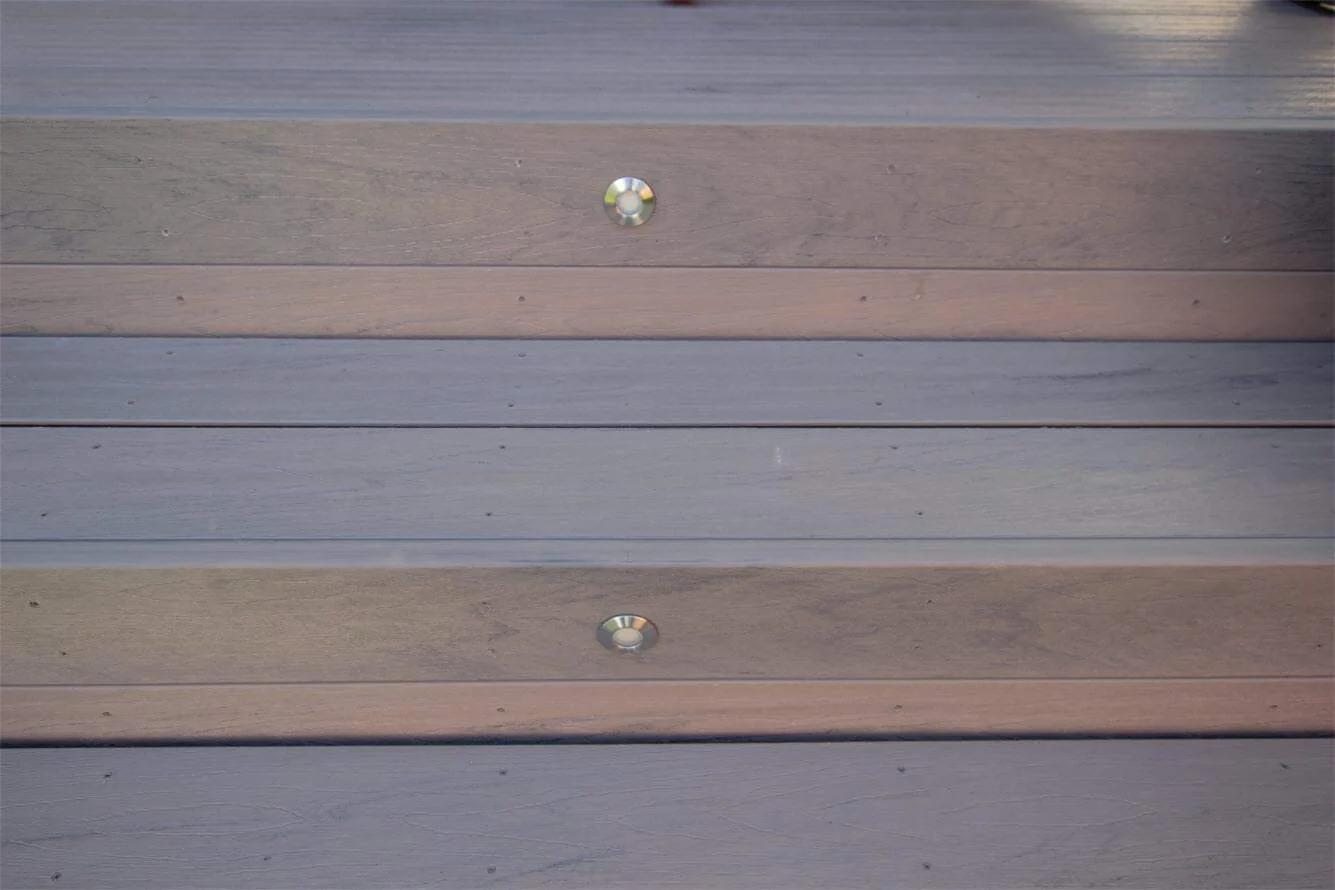 TruNorth Composite Hazelwood deck installation photo
