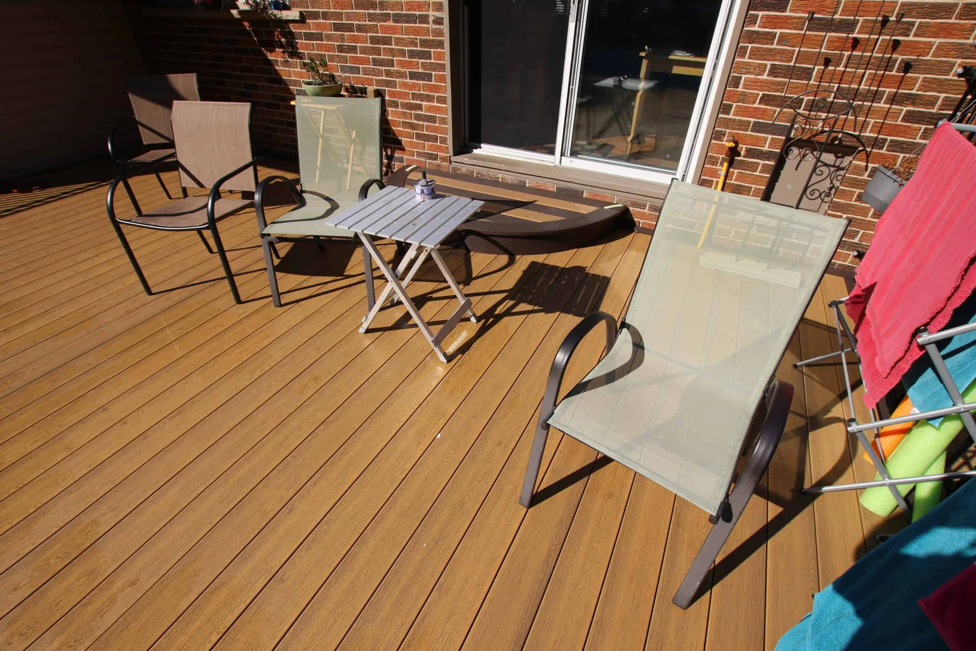 TruNorth Clubhouse Ipe deck installation photo