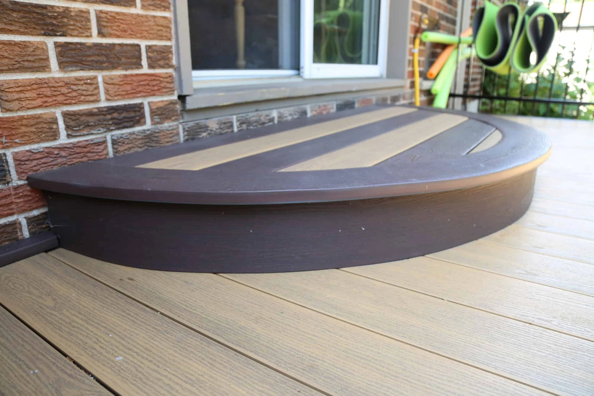 TruNorth Clubhouse Ipe deck installation photo