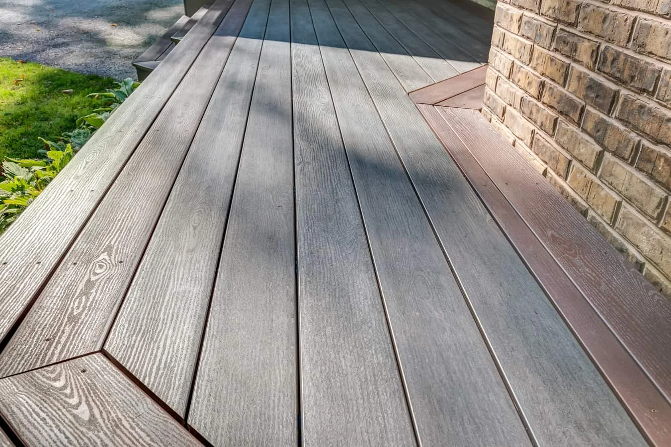 TruNorth Clubhouse Mahogany deck installation photo