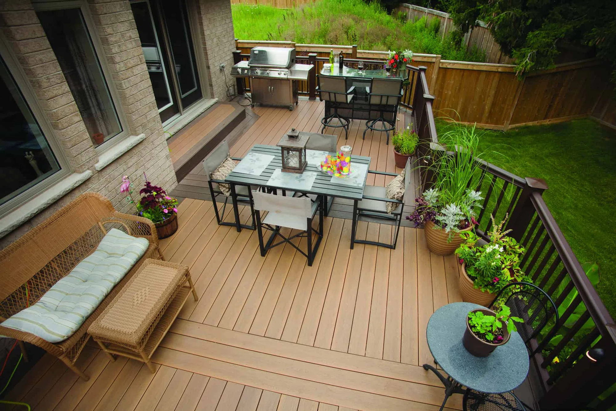 TruNorth Clubhouse Ipe deck installation photo