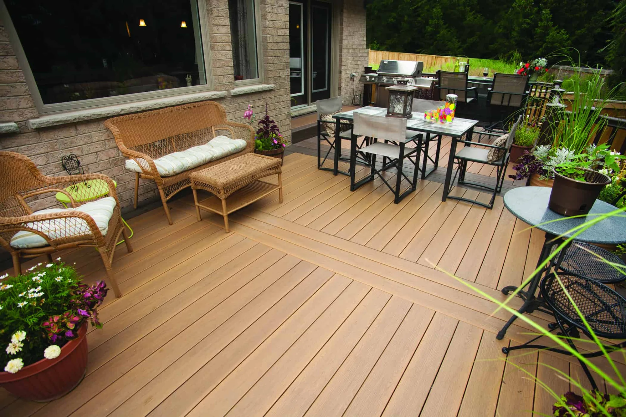 TruNorth Clubhouse Ipe deck installation photo