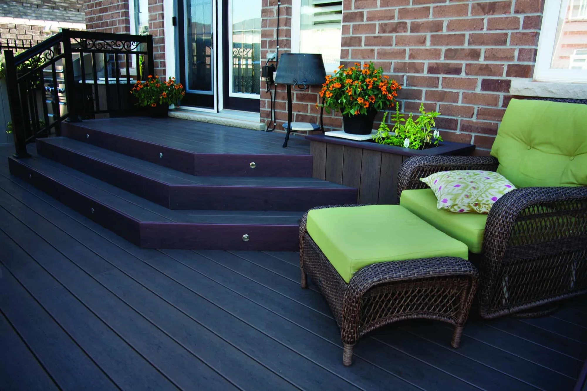 TruNorth Clubhouse Ironwood deck installation photo