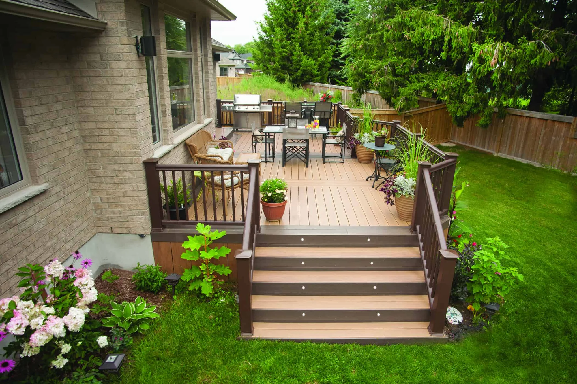 TruNorth Clubhouse Ipe deck installation photo