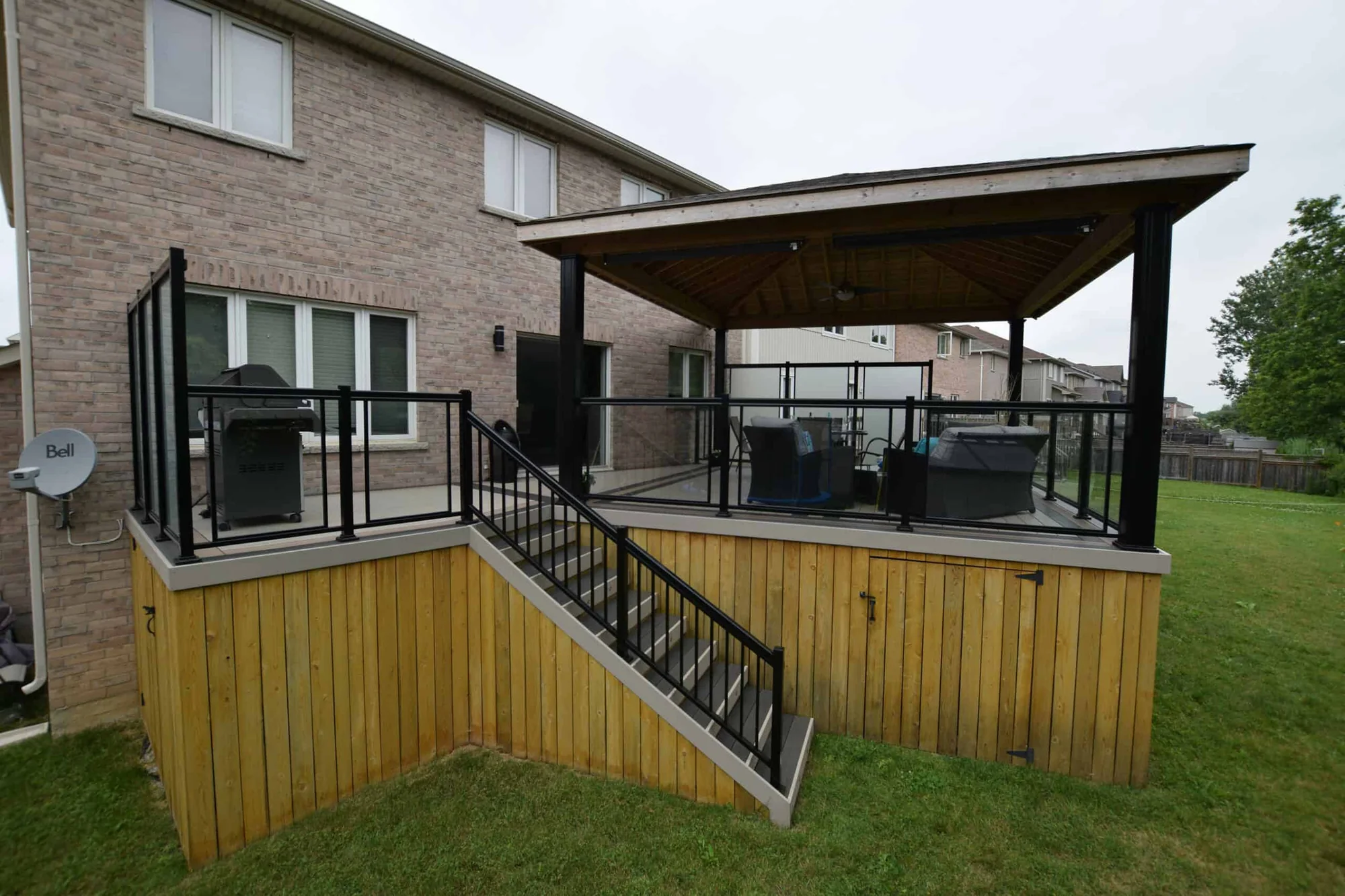 TruNorth Clubhouse Clay deck installation photo