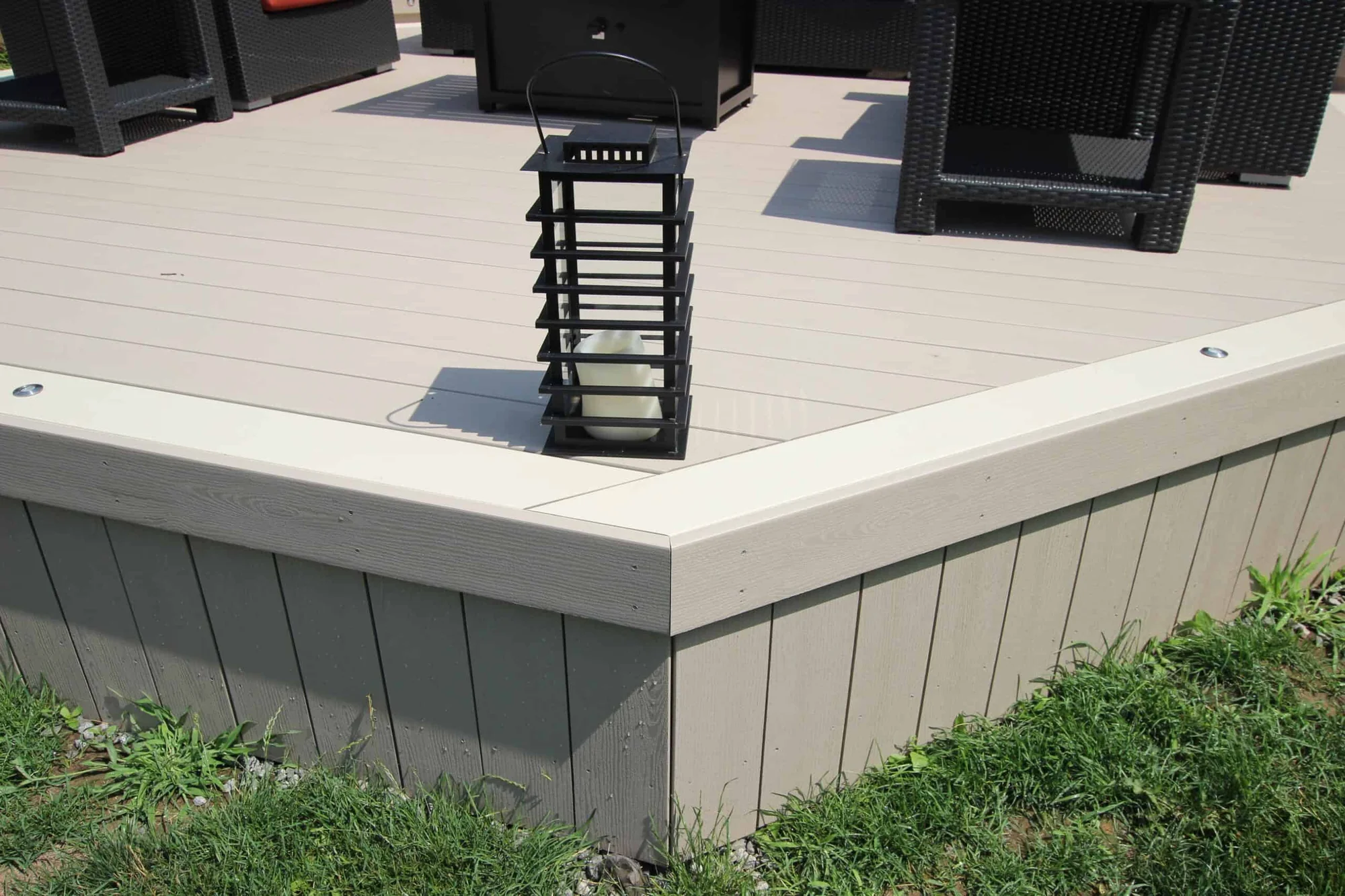 TruNorth Clubhouse Clay deck installation photo